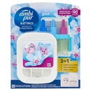 Ambi Pur Profumatore per Ambienti Diffusore Elettrico+Ricarica 3Volution,Risveglio Primaverile 20 ml